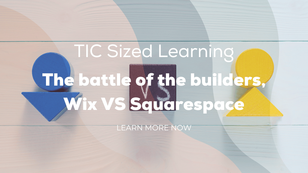 The battle of the builders, Wix VS Squarespace